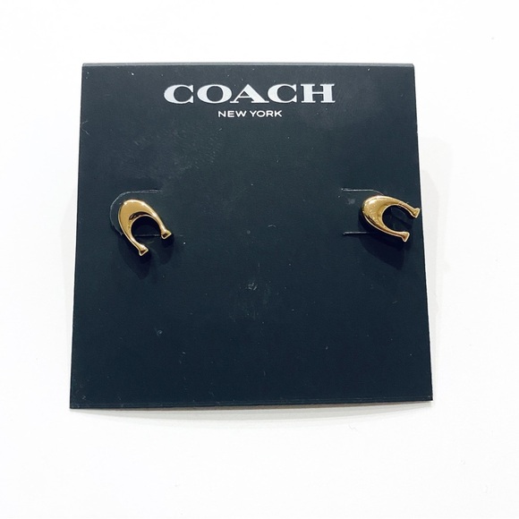Coach signature ‘C’ earrings - Picture 3 of 4